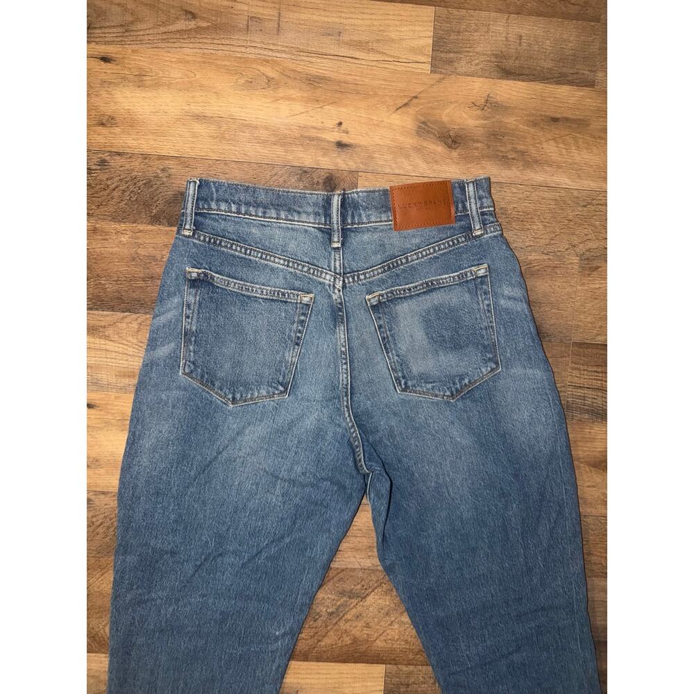 Lucky brand women’s high rise button closure drew mom jeans - Picture 13 of 16